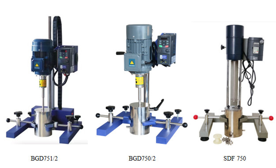 Laboratory High Speed Paint Mixing Machine In Trial Run / Testment / Small Production